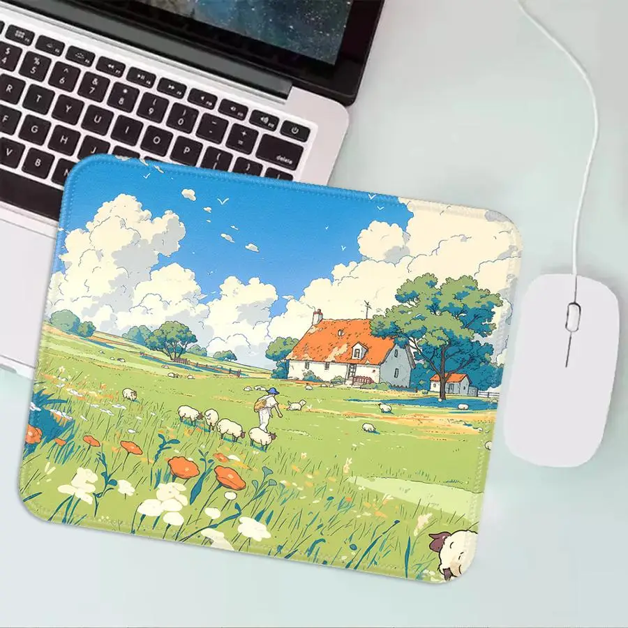 

Shepherd Boy overlock Mouse Pad Desk accessories office Pad Game Console Pad Computer Laptop Pad Keyboard Mouse Pad