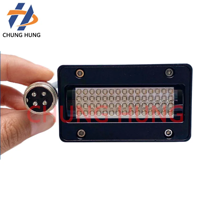 UV Flatbed Printer Ink Drying LED Curing Lamp High-Power Water-Cooled UV LED Curing Lamp 168W UV Lamp Curing Lamp