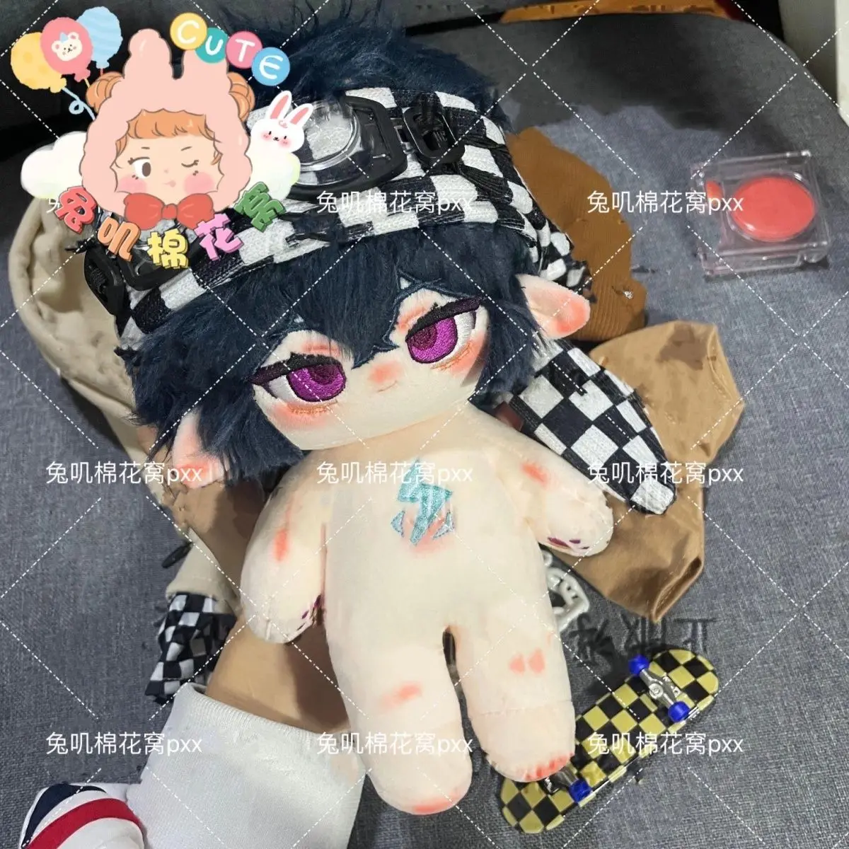 

20cm Anime Game Monster Cosplay Cute Ear Soft Plush Doll Body Dress Up Stuffed Toys Plushie Pillow Figures Xmas Gift