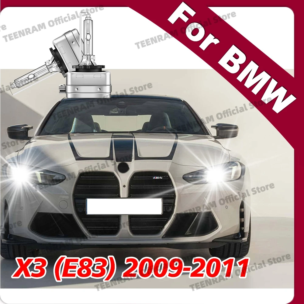 

2x For BMW X3 E83 2009-2011 X4 F26 2013-2017 Xenon HID D1S D1 Auto Head Lamps 6000K 8000K 10000K 12V Headlight Bulbs Plug&Play