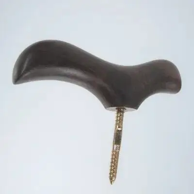 مقبض بديل لرأس قصب خشبي مصنوع يدويًا لعصا المشي في الهواء الطلق، تصميم مريح يقلل من التعب ويحسن التوازن #6