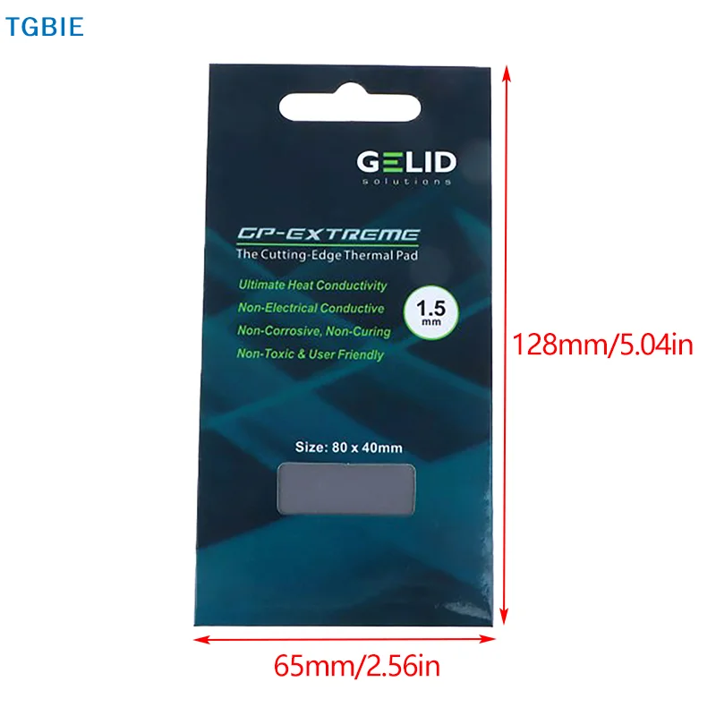 [TL]GELID 15W MK Silicone Grease Thermal Pad for Graphics Card Processor Fast Cooling Pad for Desktop Laptop DIY Maintenance