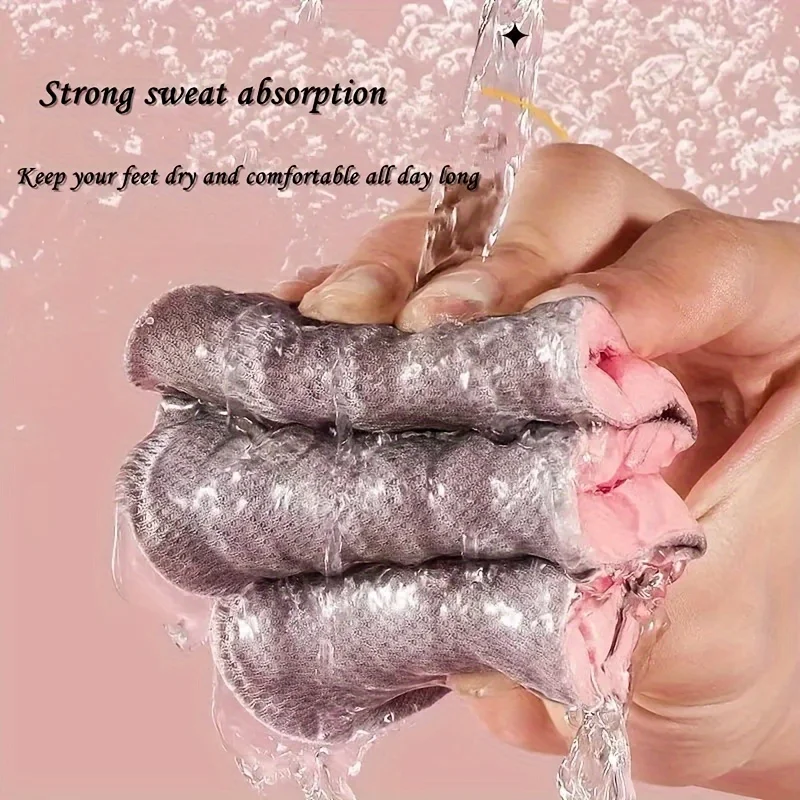 1 par de plantillas suaves, elásticas y cómodas para mujer, adecuadas para calzado deportivo y calzado casual.