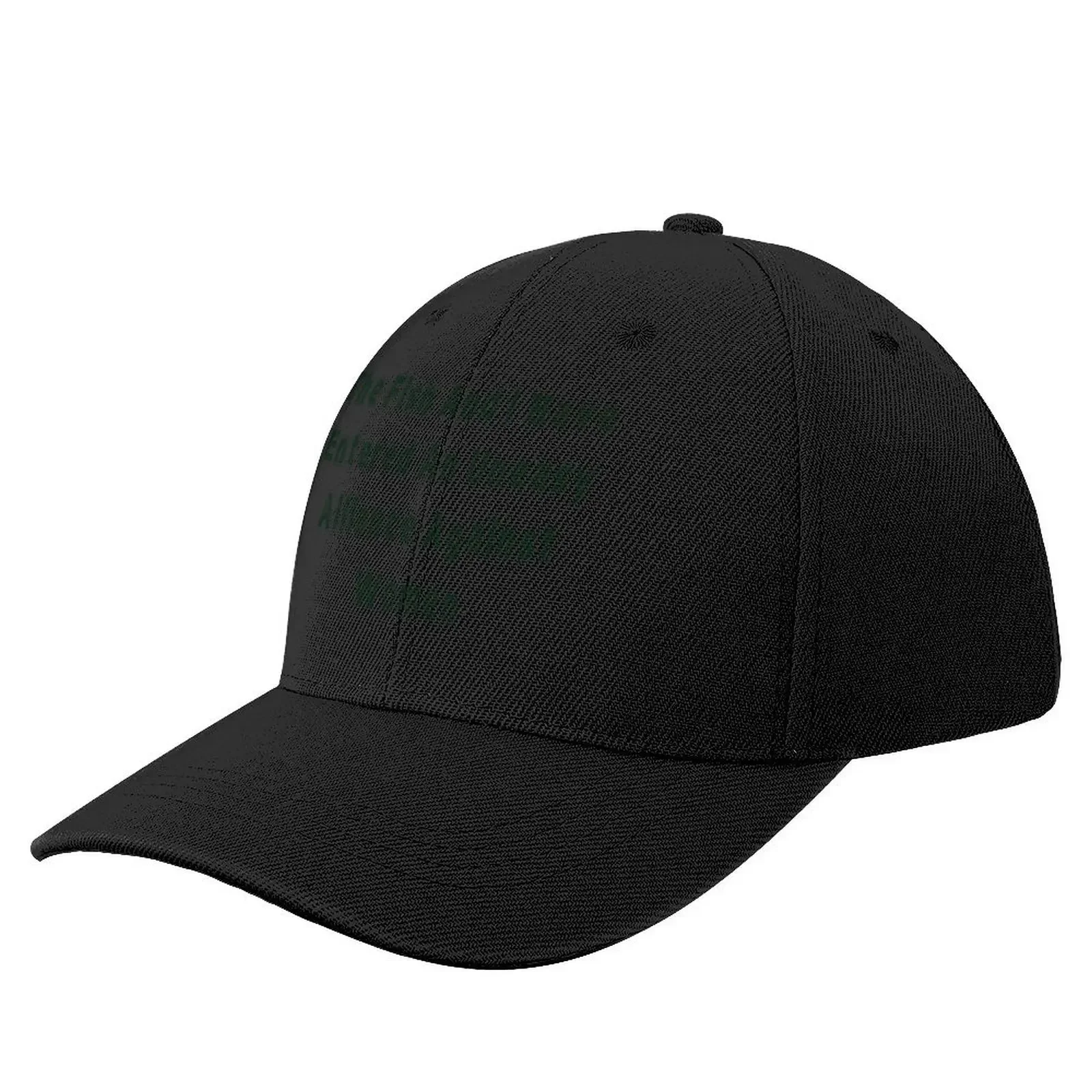 “The Fish And I Have Entered An Uneasy Alliance Against Women” Baseball Cap Gentleman Hat Golf Visor Snapback Cap Boy Women's