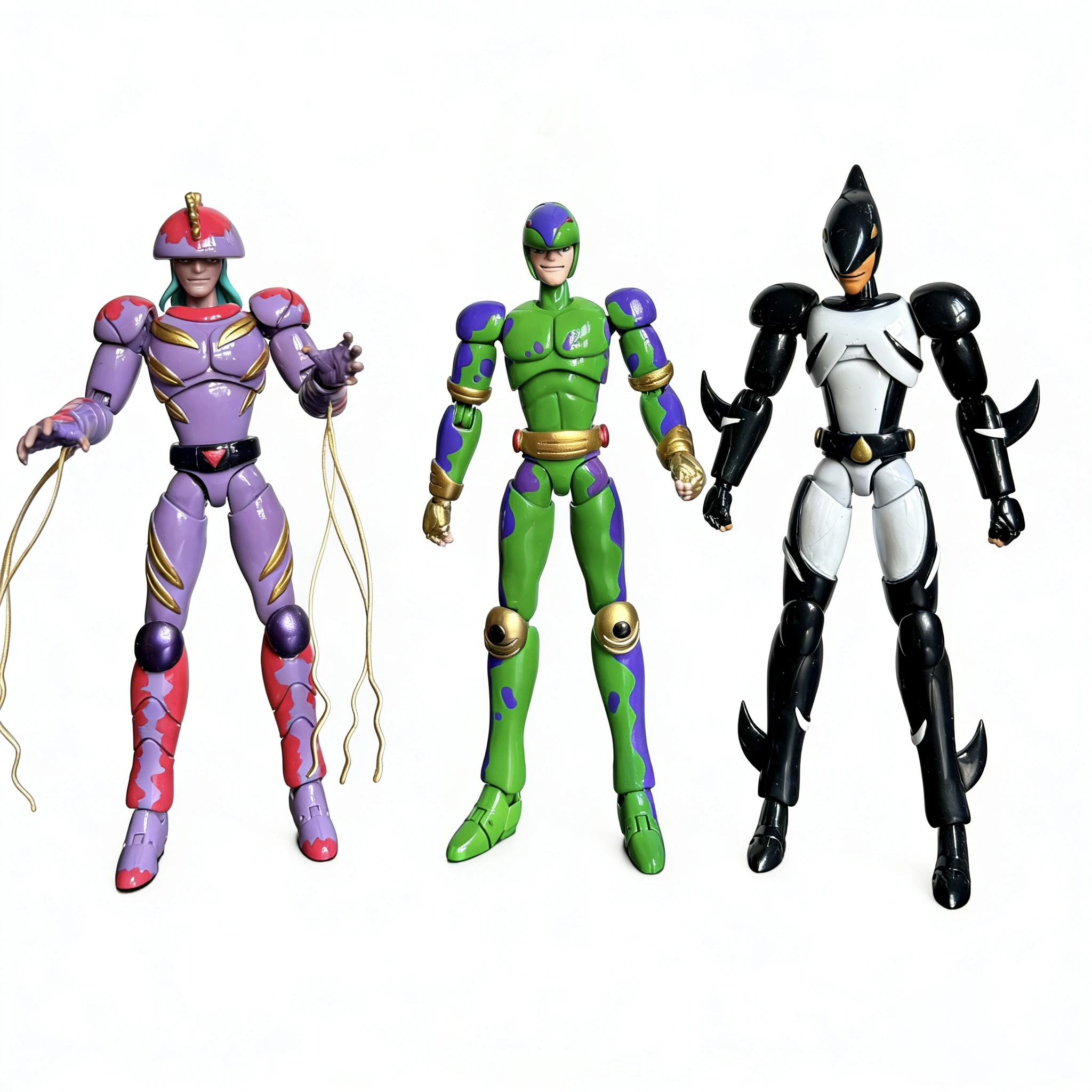 

Saint Seiya Ghost Saints Three Deep Sea Monsters - Sea Serpent/Dolphin/Jellyfish Articulated Collectible Figure