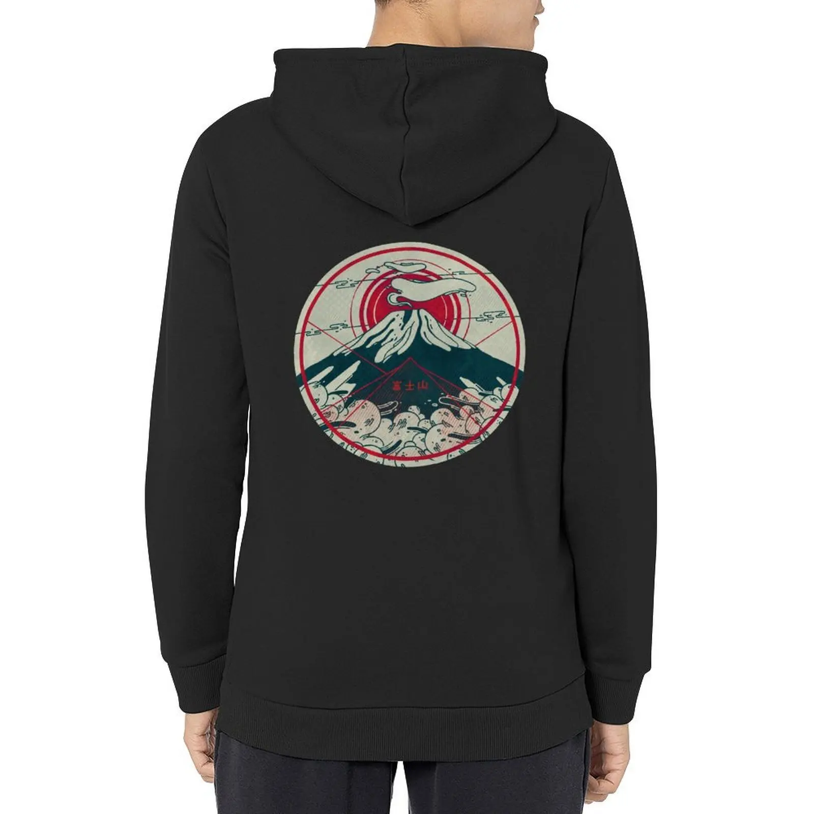 

Mount Fuji Hoodie men's clothing hooded shirt aesthetic clothing mens designer clothes graphic hoodies