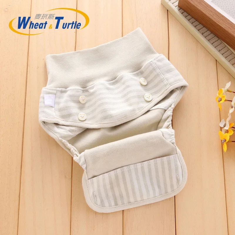 Mother Kids Baby Bare Cloth Diapers Unisex Thin Reusable Nappy Covers Inserts Elastic Adjustable Diapering