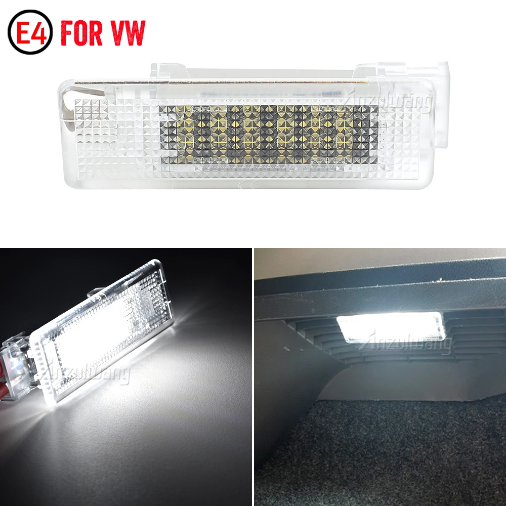 1x Auto Car Led Trunk Luggage Compartment Light For VW Golf MK5 MK6 MK7 Plus Jetta Passat B6 B7 CC Campmob Touareg Touran