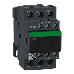 LC1D25 LC1D25M7 LC1D25M7C TeSys D contactor - 3P(3 NO) - AC-3 - = 440 V 25 A - 220 V AC coil