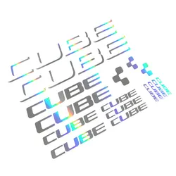 For CUBE UNIVERSAL Vinyl Sticker Decal Set Bicycle Mountain Bike Cycling BMX Road