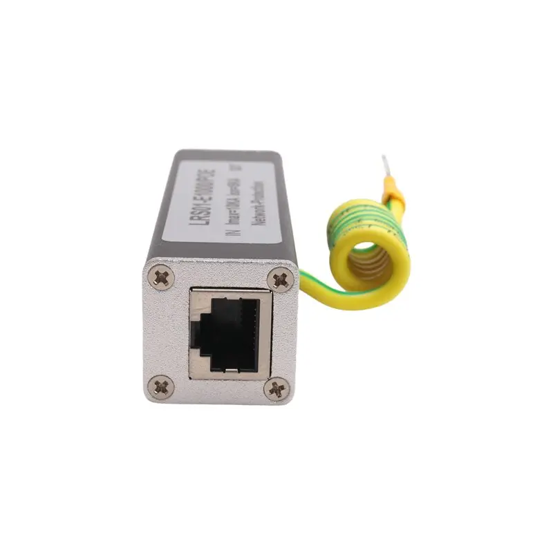 FULL-100/1000M POE IP Camera Network POE Switch RJ45 & POE Surge Protector Protection Device Arrester SPD 1000M