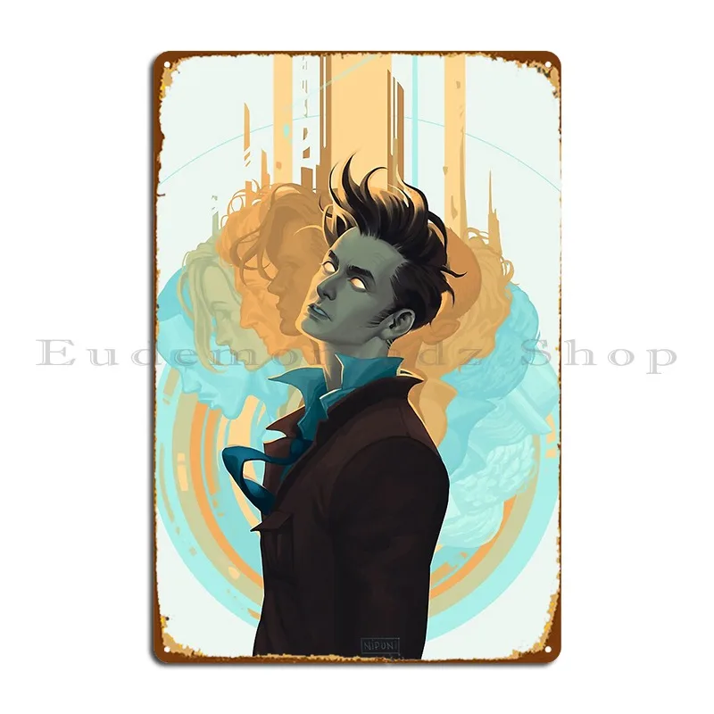 Более яркий металлический плакат в форме жизни, настенный стеновой плакат, персонаж кинотеатра, оловянный плакат