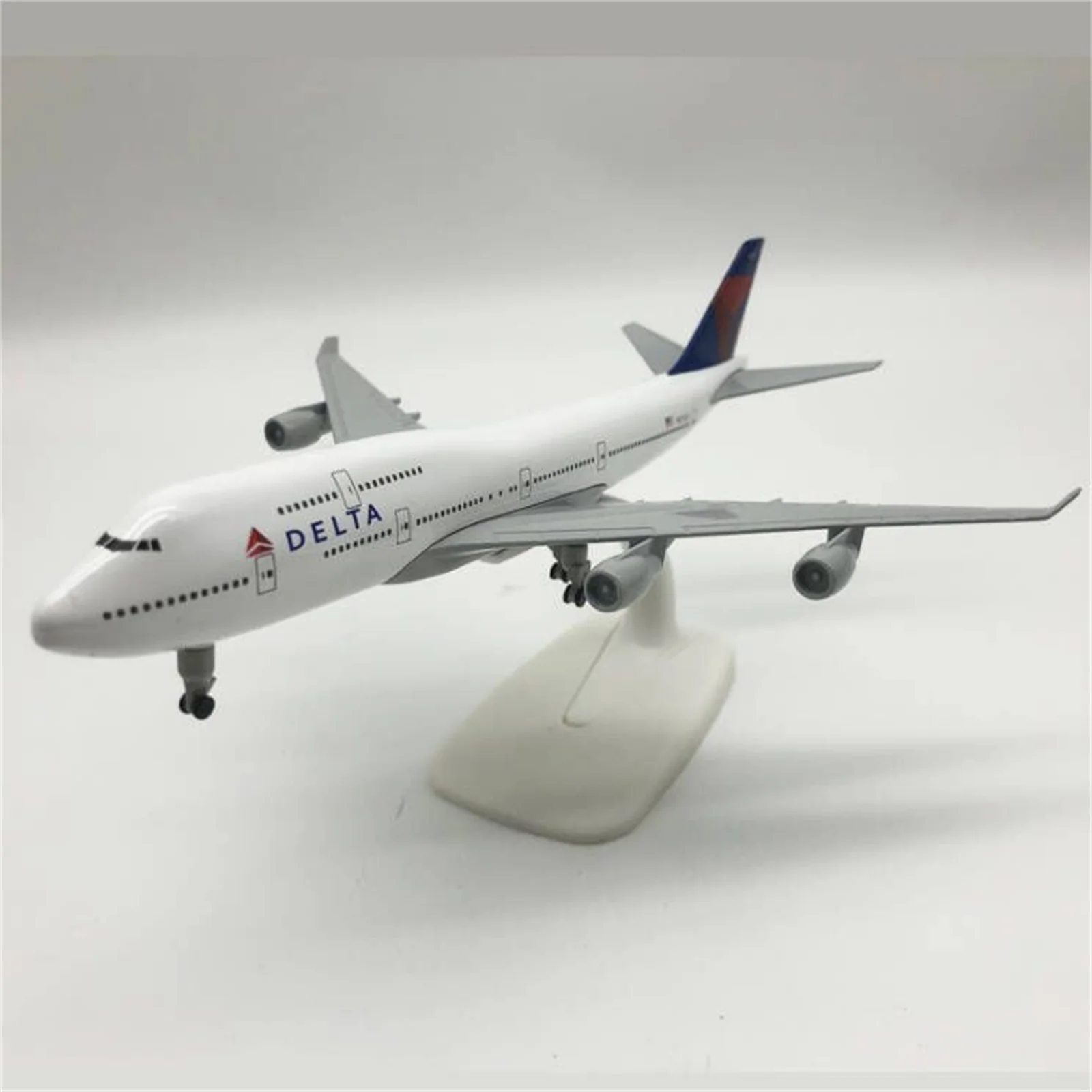 

20 см литой под давлением сплав Delta B747 модель самолета для коллекции друг детский подарок масштаб 1/300 модель самолета сувенирный статический дисплей