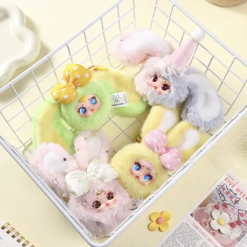 

Mm Milk Candy Rabbit Series Blind Box Cute Creative Milk Candy Plush Doll Mystery Box Cartoon Rabbit Toys Keychain Friends Gifts