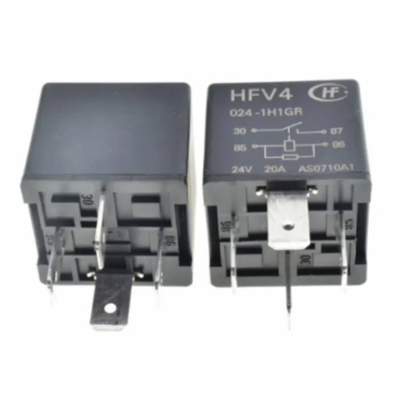 

Free shiping wholesale 10pcs/lot relay HFV4-024-1H1GR