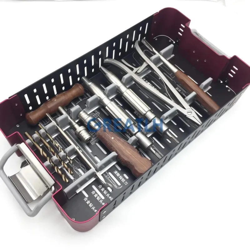 Screwdriver Kit Screw Extractor Screw Broken RemovalOrthpedic Instruments 56pcs Stainless Steel Orthpedics
