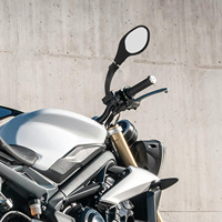 2Pcs Bicycle Rearview Mirrors Adjustable Bike Handlebar Mount Side View Safety Mirror for Ebike Mountain Motorcycle