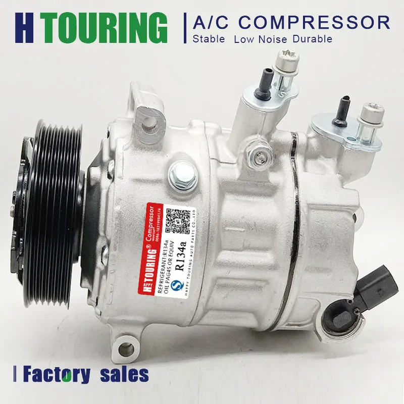 

AC Air Conditioner Compressor for VW Volkswagen TIGUAN JETTA V VI IV 162 163 1.9 TDI 2.0 TDI 07-09 BMM BLS AZV PXE16 1K0820808B