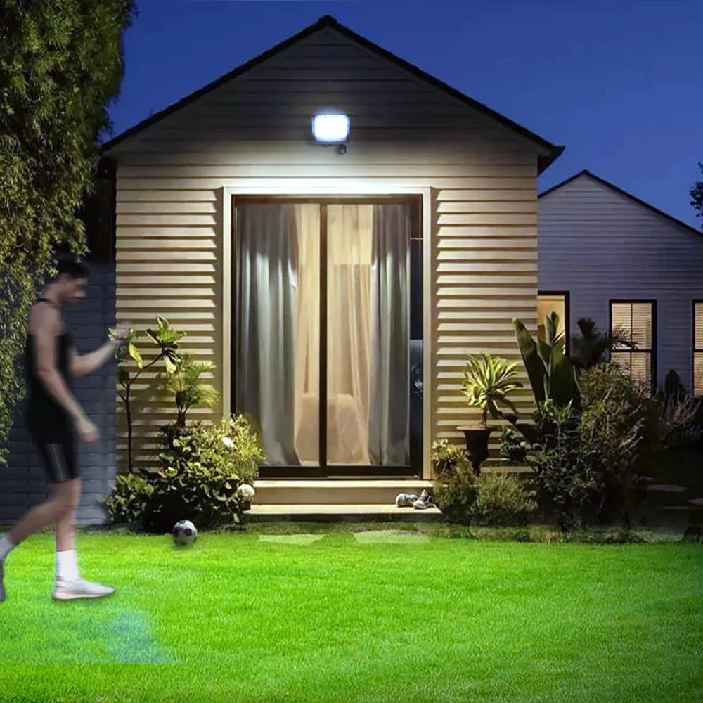 Motion Reflector LED Floodlight Outdoor LED Work Light Spotlight AC 220V Infrared Human Body Sensing Super Bright LED Lamp Flood