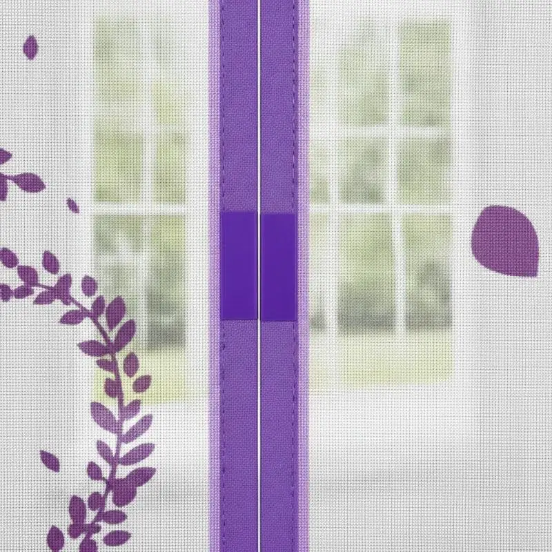 Magnetic Screen Door Mesh Curtain Anti Mosquito Net Punch Free Self Sealing Decorative Door Curtain For Home Entrance