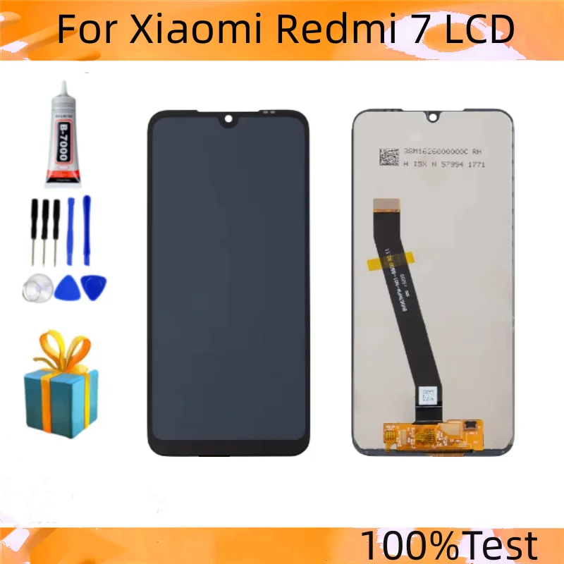 6.26'' For Xiaomi Redmi 7 Redmi7 M1810F6LG M1810F6LH LCD Display Touch Screen Digitizer Assembly Replacement Parts For Redmi 7