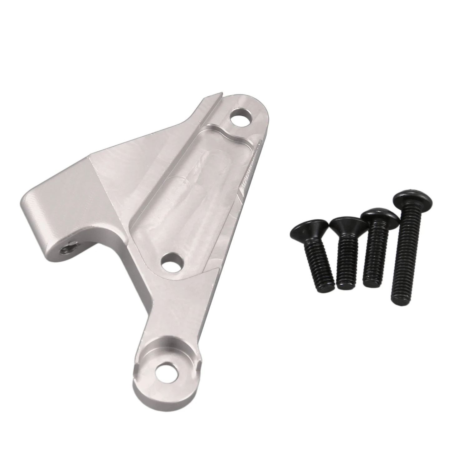 Metal Sway Bar Panhard Mount for 1/10 RC Crawler Car AXIAL SCX10 III AXI03007 AXI231017 Upgrade Parts,Silver