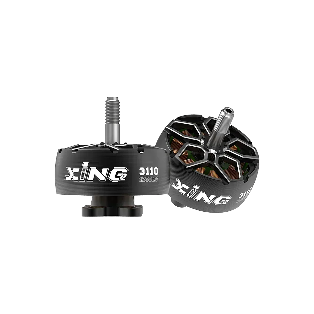 

IFlight XING2 3110 — бесщеточный черный двигатель 1250KV 6S 900KV 8S