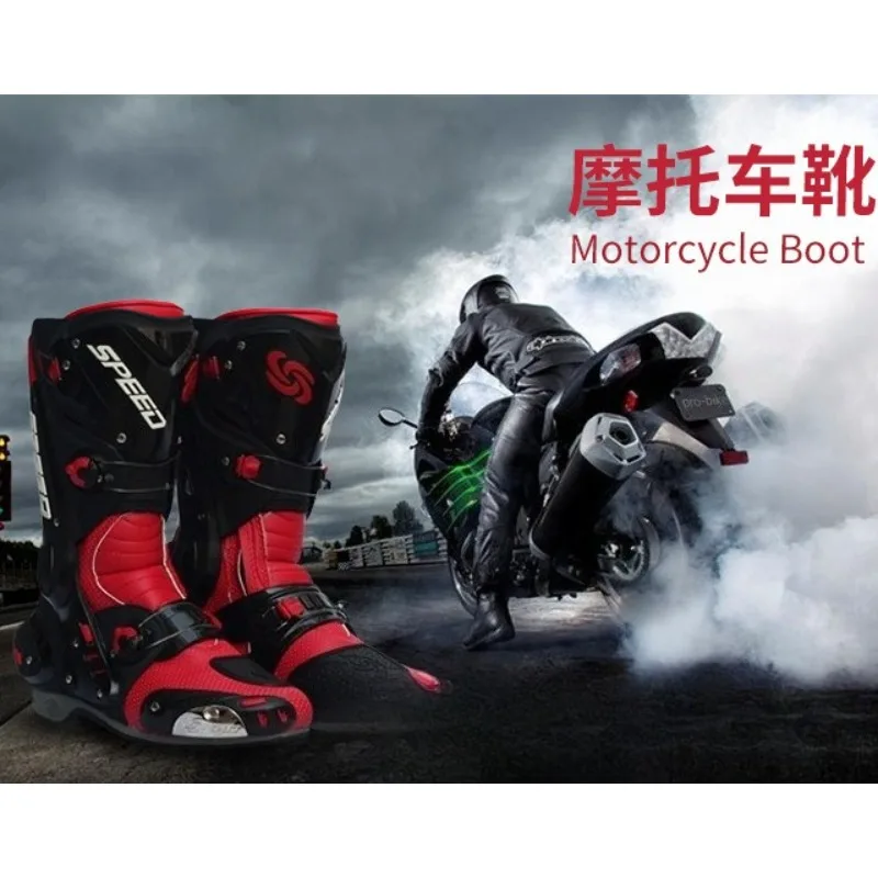 

B1003 Мотоциклетные ботинки для гонок по бездорожью Функциональная обувь для мотокросса