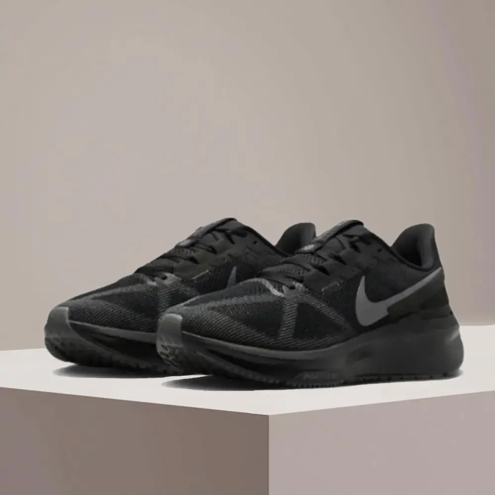 

Кроссовки Nike STRUCTURE 25 Black Warrior Athletic Anti-Slip Classic, универсальные, прочные, с амортизацией, для тренировок и бега DJ7883-006