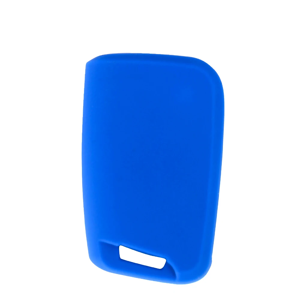 KEYYOU Silicone Key Case Key Cover For Volkswagen VW Golf MK7 Tiguan For Skoda Octavia For Seat Leon Ibiza Octavia A7