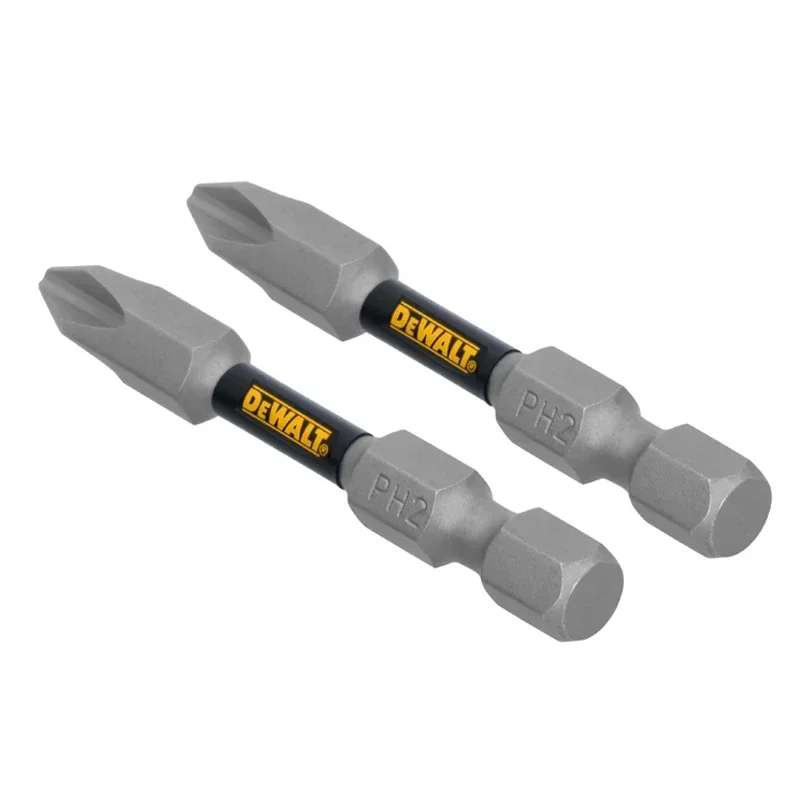 DEWALT DWAF2PH2TG2 TOUGHGRIP™ 2IN 2PK Impact High Speed Steel Screwdriver Bit Impact Drill Driver Bits Power Tool Accessories