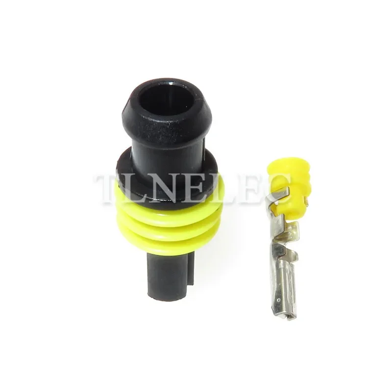 282079-1 282103-1 Pin Way TE SuperSeal pria wanita tahan air listrik otomotif kawat konektor AMP Plug