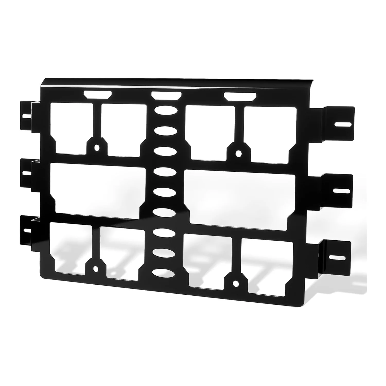 Heavy Duty Carbon Steel Packout Mounting Plate for Milwaukee Packout Toolbox, Wall or Floor Mounting Base, for Tool Organization