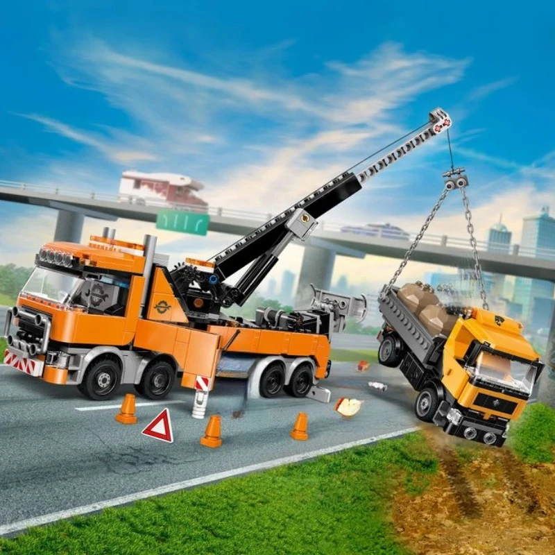 

New (in stock) City Rescue 60467 Trailer Suitable for Adults and Children Christmas Birthday Gifts Educational Toys 793pcs