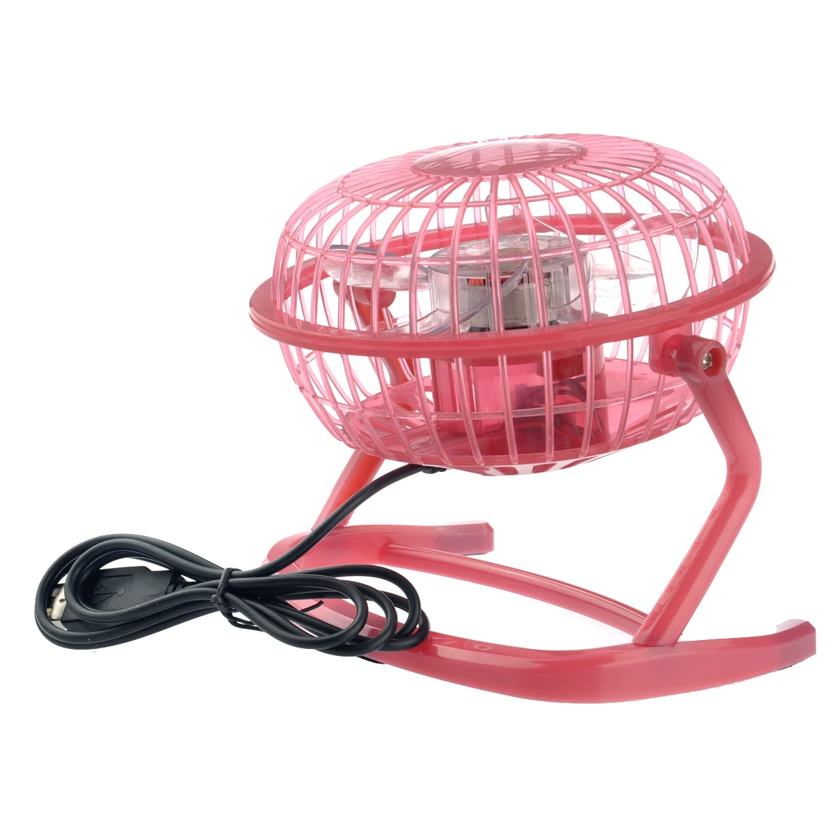 

Usb Small Pink 1.2M Cable 360 Degree Adjustable Quiet Motor Low Power Consumption Desktop On Off Compatible