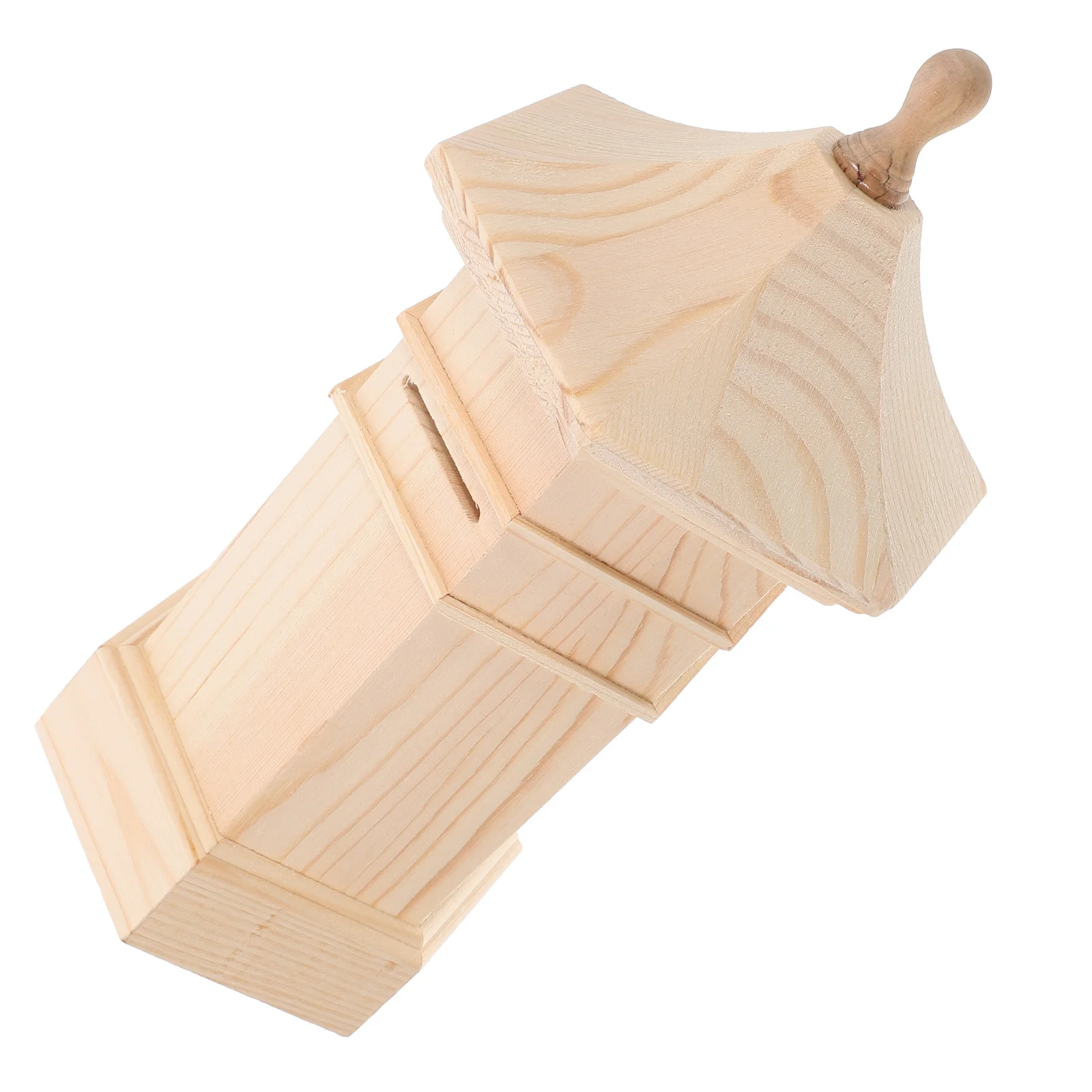 DIY بها بنفسك خشبية حصالة على شكل حيوان غير مكتملة صندوق المال الإبداعية النقدية توفير الحرفية مونتيسوري عملة صندوق للبنين بنات لتقوم بها بنفسك حصالة على شكل حيوان خشبي