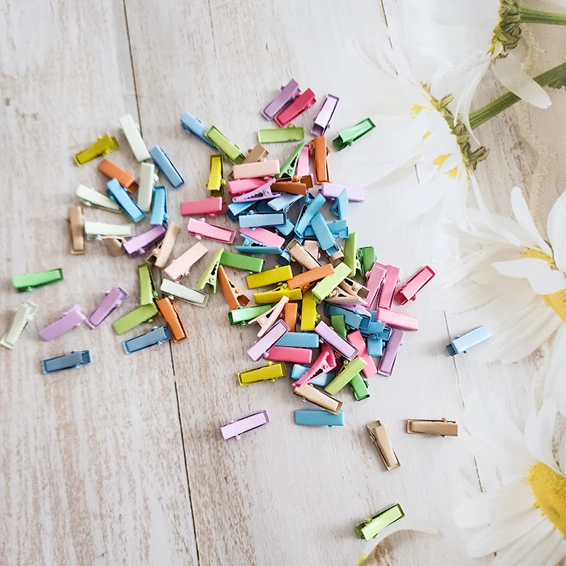 

50pcs Doll Miniature Hair Clip Hair Pin For Toys Hair Styling For 1/6 1/12 OB11 Doll Accessories Headwear Decor