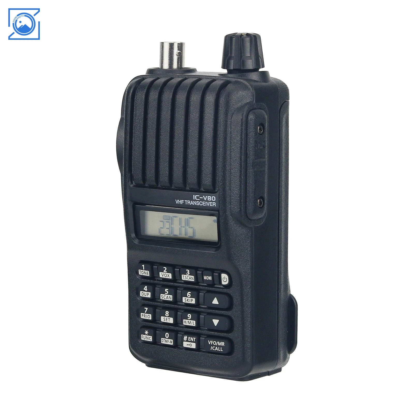 IC-V80E 5W 10KM VHF Transceiver Marine Transceiver Walkie Talkie with Emergency Alarm