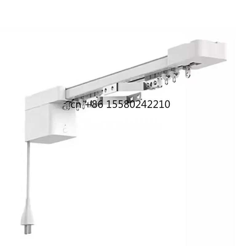 2026 hot 1.2N.m DIY Assembly WiFi Mini Hidden Smart Electric Curtain Motor Track Set G10 Within 3 Meters for App