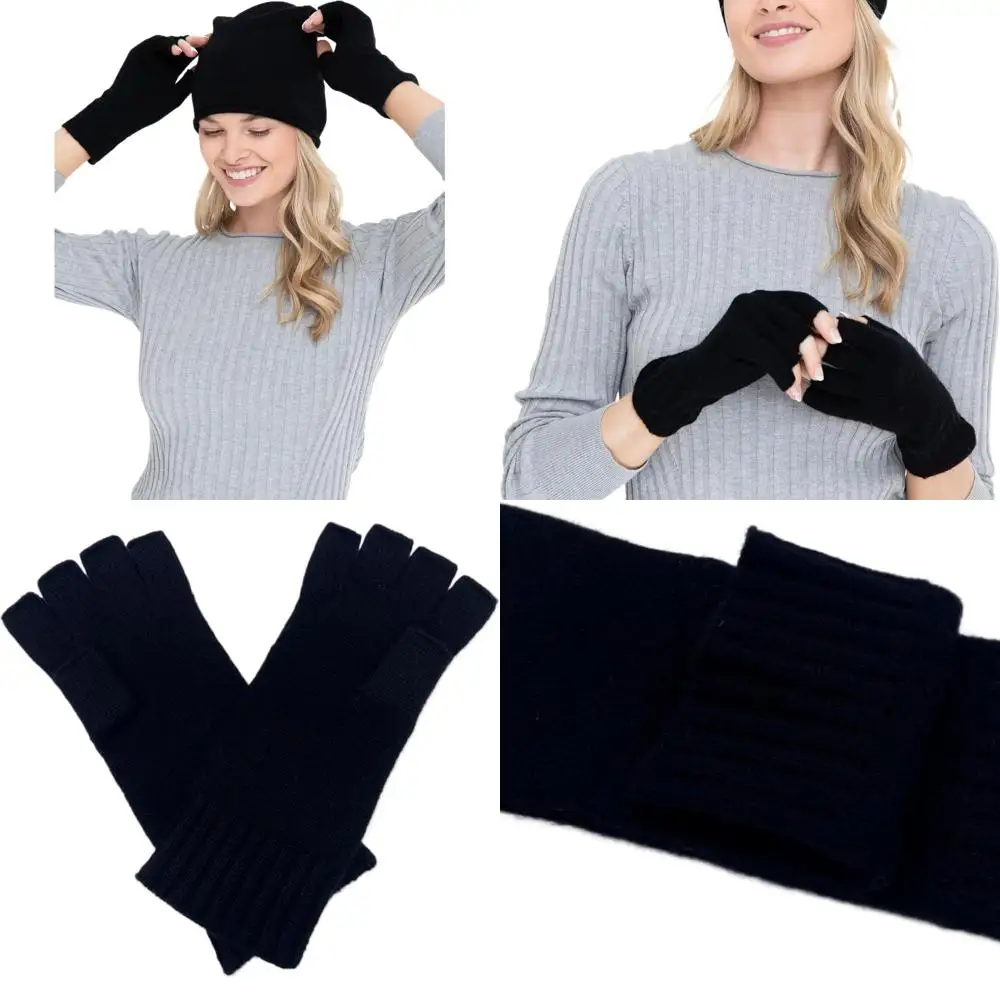 

Alashan Cashmere 100% Cashmere Fingerless Glove