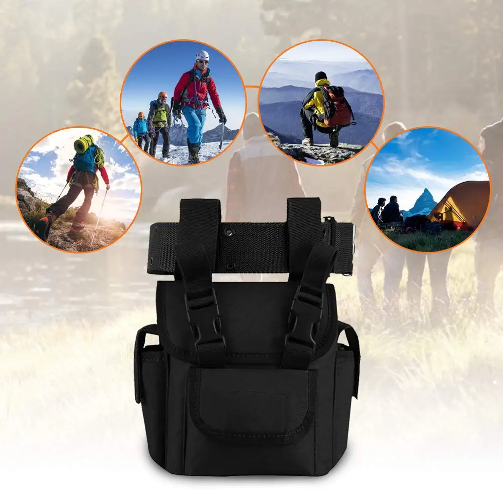 Taktyczna torba Molle Ride Drop Leg Pouch Torba Outdoor Hunting Hiking Camping Waist Belt Wielofunkcyjna motocyklowa torba biodrowa Drop Leg Wodoodporna torba użytkowa