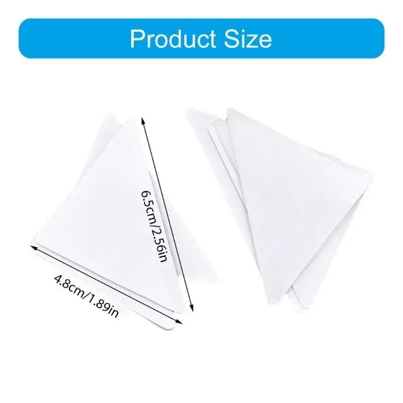 R1WE Pack of 30 Collar Stays Coller Shaper Sticker for Shirt Adhesive Strips to Keep Collars Stand Collar Fixation Pads