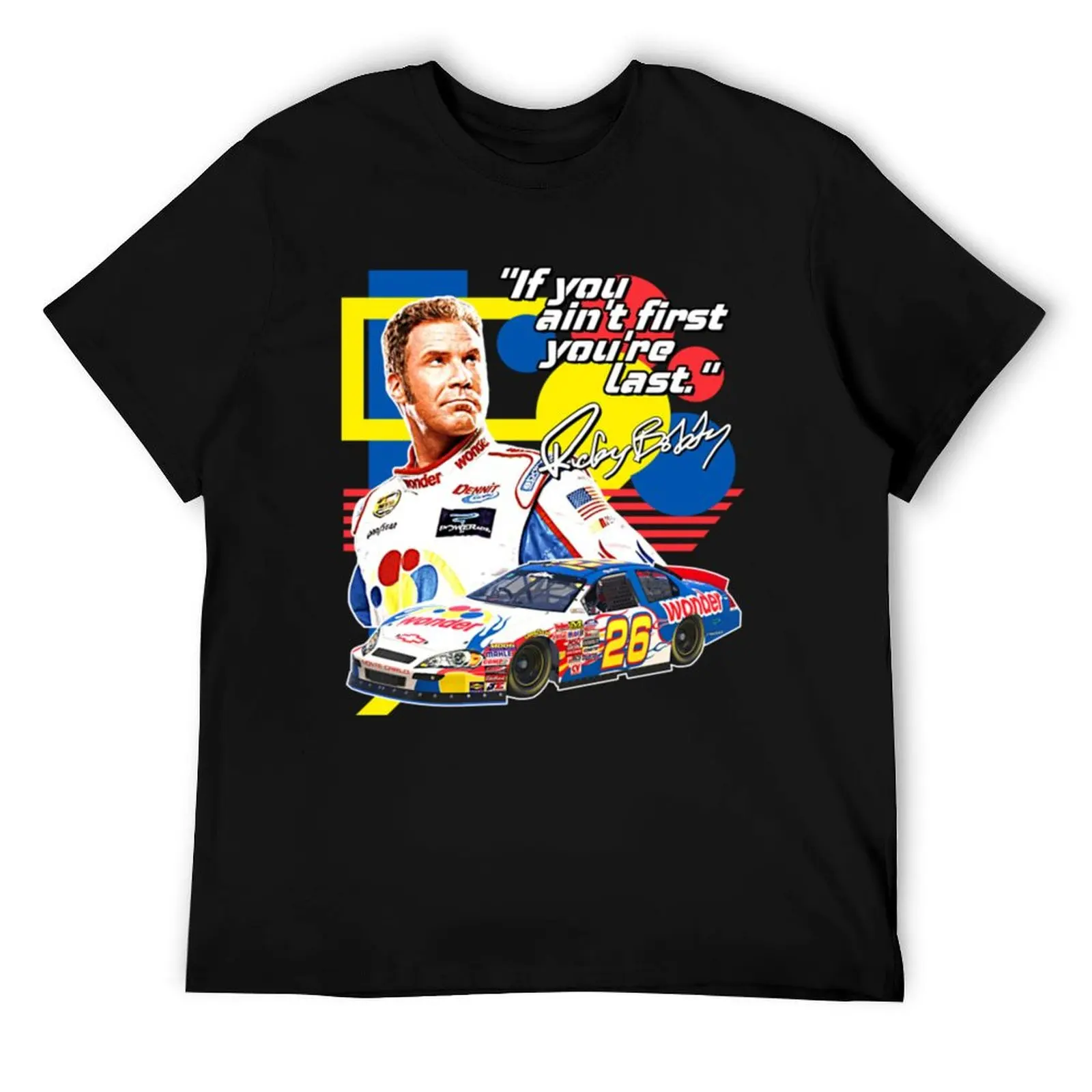 

Ricky Bobby T-Shirt man t shirts for men t shirts for man pack cotton t shirts for man graphic funny T-Shirt