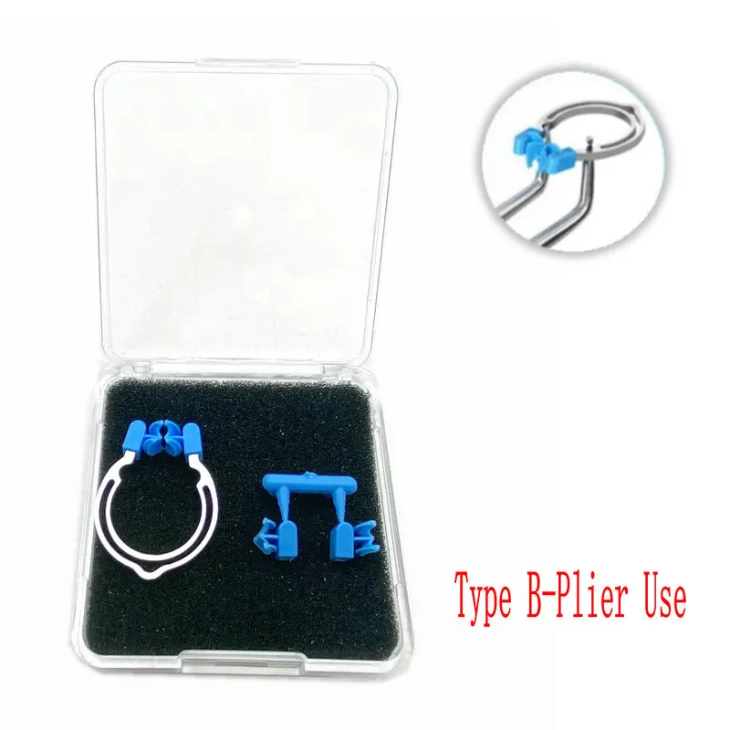 Dental Matrix Schnitts Konturierte Metall Frühling Clip Schnitts Matrix Ringe Zahnarzt Werkzeuge Labor Dental Instrument