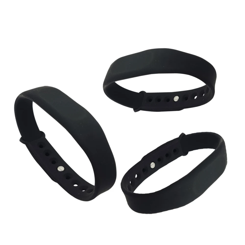 Dellon-Bracelet étanche en silicone réglable, étiquettes RFID 13.56MHz, NDavid 213, compatible NTAG203, nouveau, 3 pièces, uno