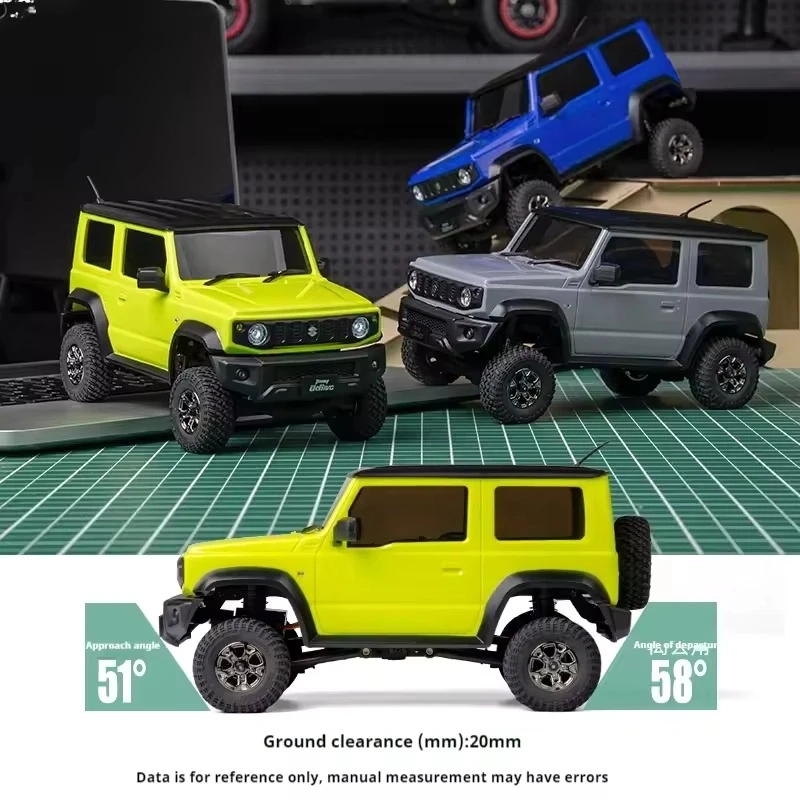 

1:18 Rc Ucx2402 C-типа кросс-кантри альпинистский автомобиль с дистанционным управлением моделирование автомобиля Gm Jimny фестиваль подарки