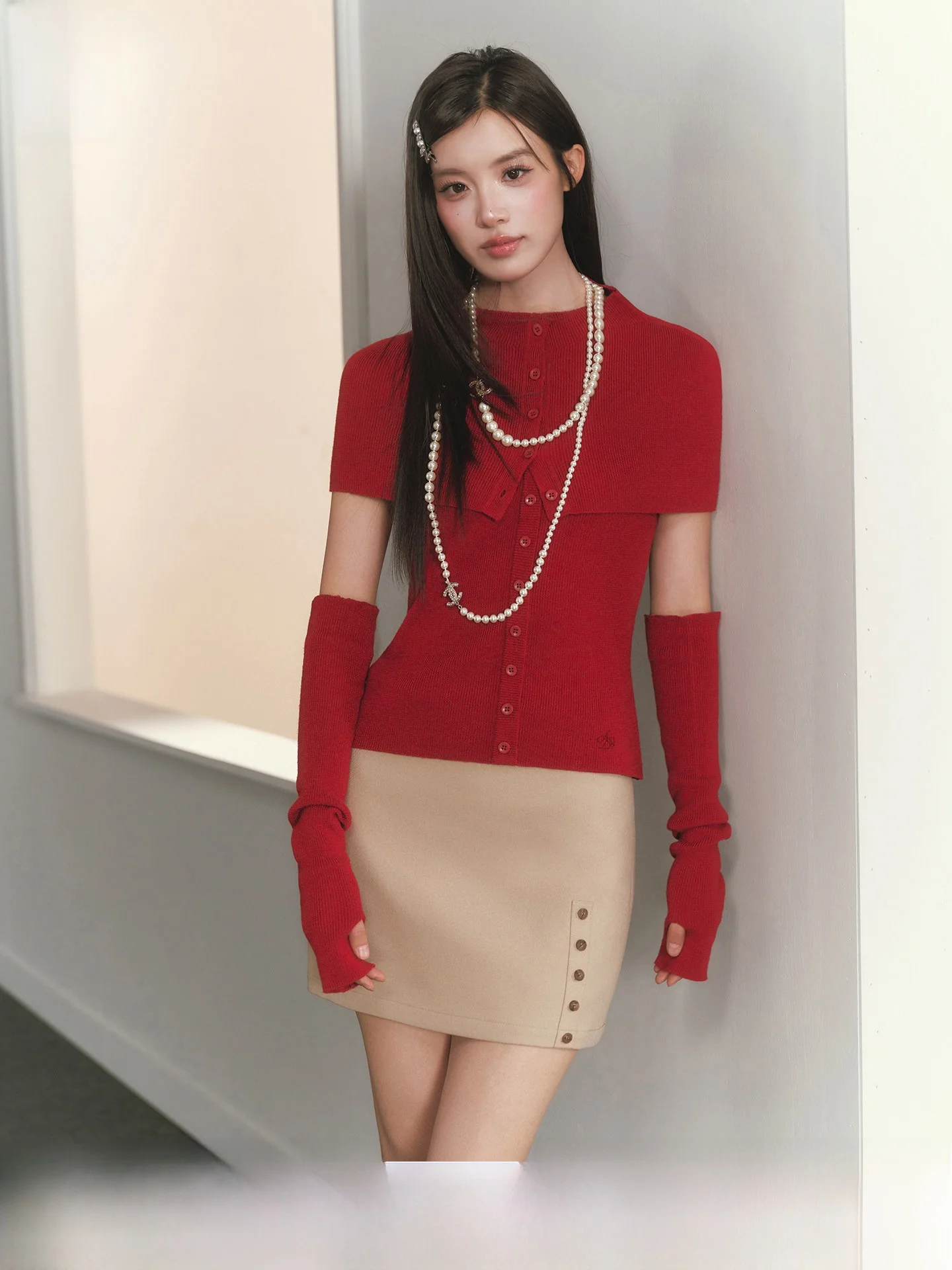 

Женская юбка-трапеция ANDYET AD: облегающая, прямая, в стиле ретро, с высокой талией, универсальная, стройнящая, для повседневной носки, прогулок и свиданий