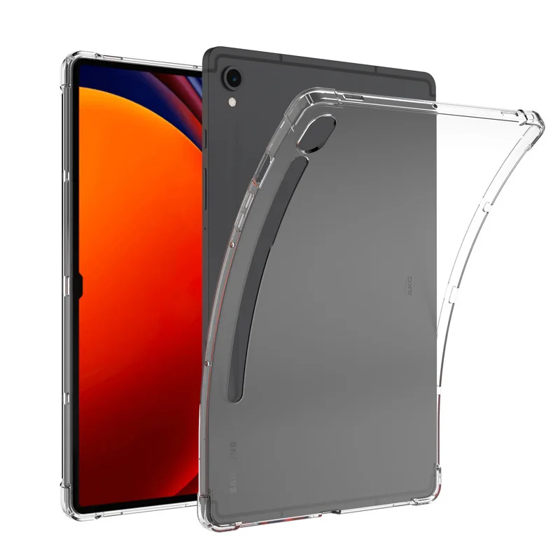 

TPU Case for Samsung Galaxy Tab S7 S8 S9 11 Plus 12.4 Ultra 14.6 S9 FE 10.9 A8 A7 A9 8.7 A9 Plus S6 Lite 10.4 Shockproof Cover