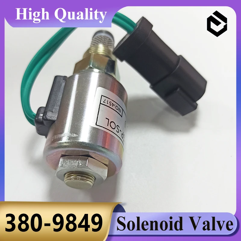 380-9849 Solenoid Valve 3809849 for Caterpillar CAT D5R D10R D10T D11T D5M D5N D5R D7R Parts