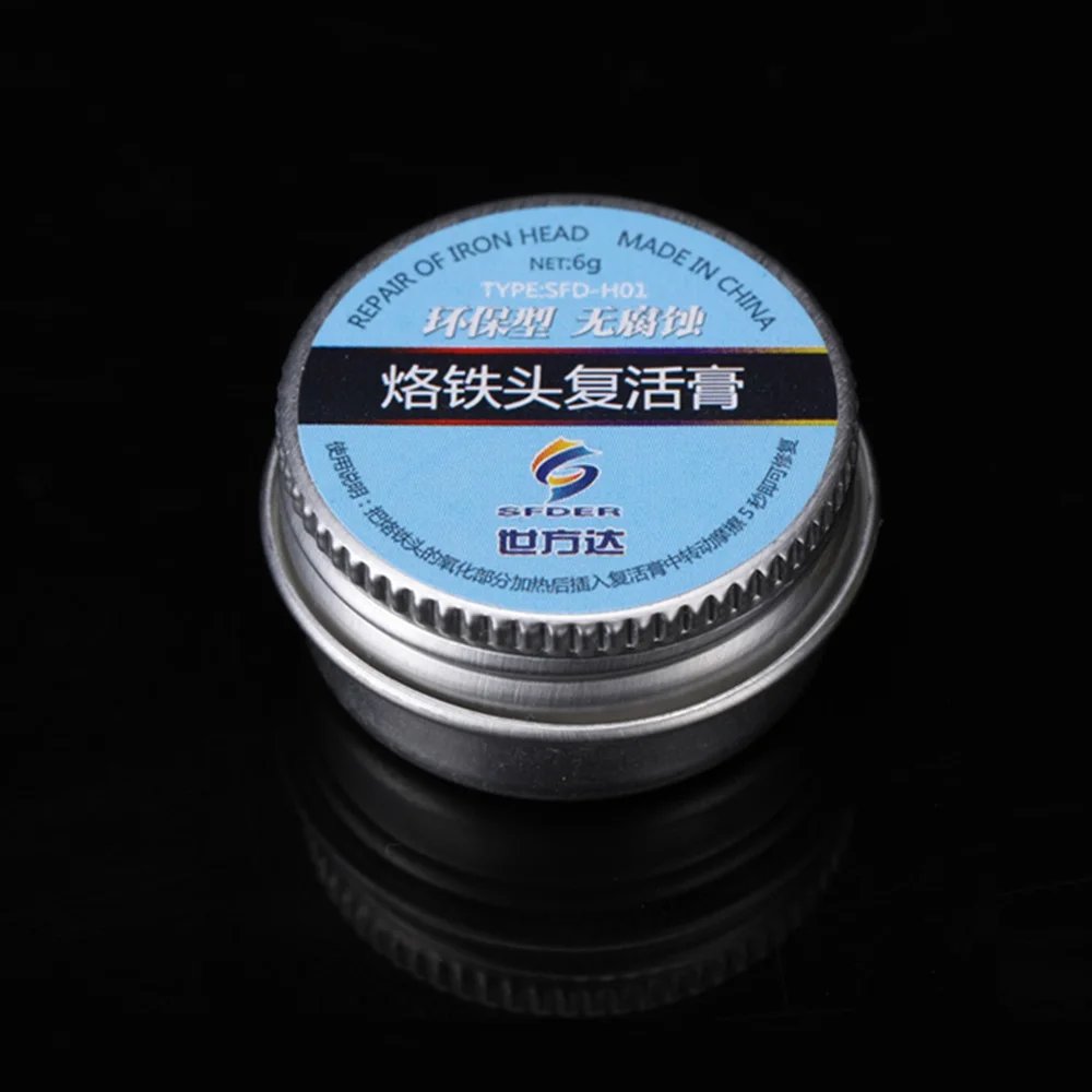 Soldering Iron Tip Clean Revival Cream Refresher Solder Cream For Oxide Iron Head Lead-Free Clean Oxidation Welding Solder Paste